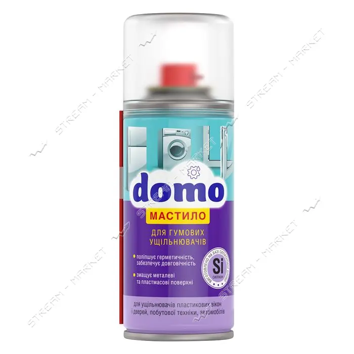 Смазка Domo силиконовая для резиновых уплотнителей 150мл