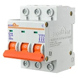 Автомат трехполюсный Acko Ecohome ECO-3/10 серия С 10А 4.5kA                                        
