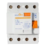 Устройство защитного отключения Ecohome Eco 4х16A/30мА