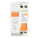 Дифференциальный автомат Ecohome ECO 2х20A/30мА                                                     