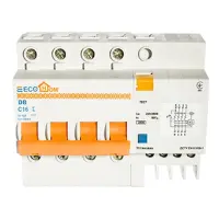 Дифференциальный автомат Ecohome Eco 4х16A/30мА                                                     