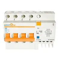 Дифференциальный автомат Ecohome Eco 4х63A/30мА                                                     