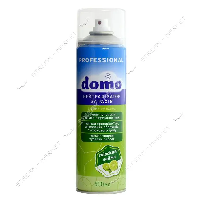Профессиональный нейтрализатор запахов Domo с ароматом лайма 500мл                                  