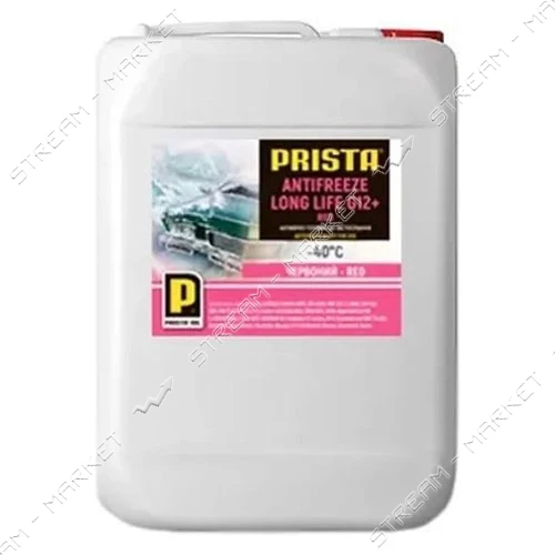 Антифриз PRISTA -40 Long Life G12 10л Red красный