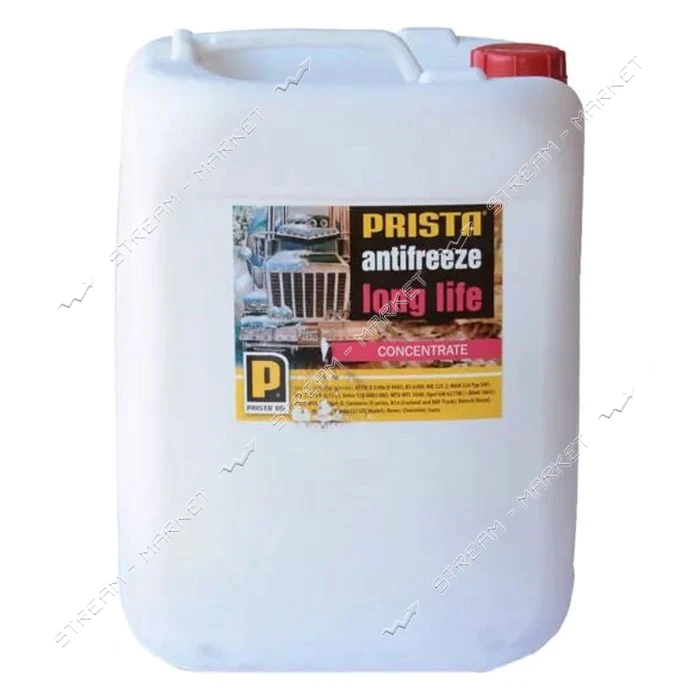 Антифриз PRISTA -40 Long Life G12 20л Red красный                                                   