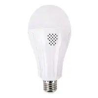 Лампа светодиодная LED аккумуляторная 20W E27 220V 6500K зарядка от сети когда включена             