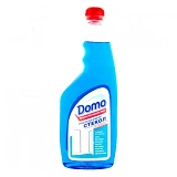 Средство для очистки стекол Domo Blue флакон сменный 525мл                                          