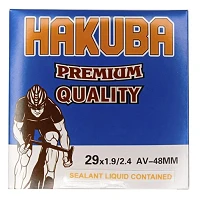 Камера велосипедная 29x1.9/2.4 Hakuba AV48 антипрокол                                               