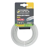 Леска для триммера Mastertool 19-2030 со стальным сердечником 3мм 10м круг
