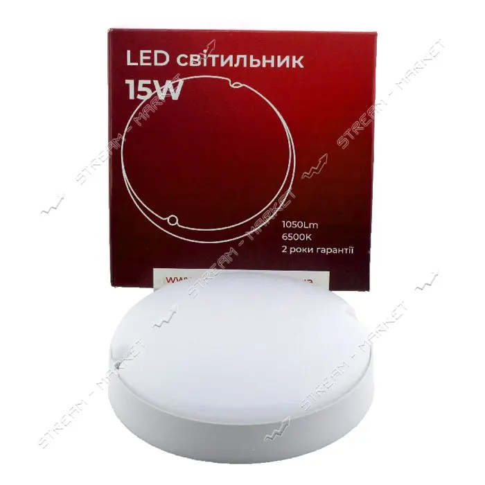 Светодиодный ЖКХ светильник Electro House EH-GKH-02 15W 6500K 120 1050Lm IP54                       
