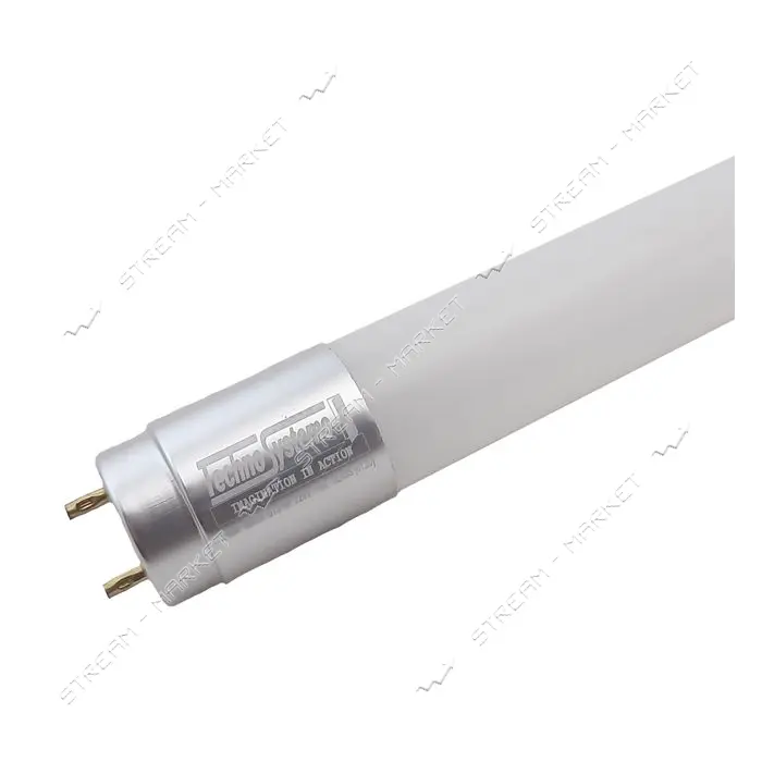 Лампа светодиодная линейная Techno Systems LED L-1200-6400K-G13-18W-220V-1900L GLASS GOLDEN         