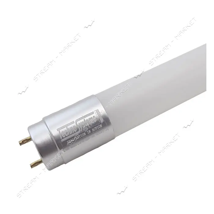 Лампа светодиодная линейная Techno Systems LED L-1200-4000K-G13-18W-220V-1900L GLASS GOLDEN