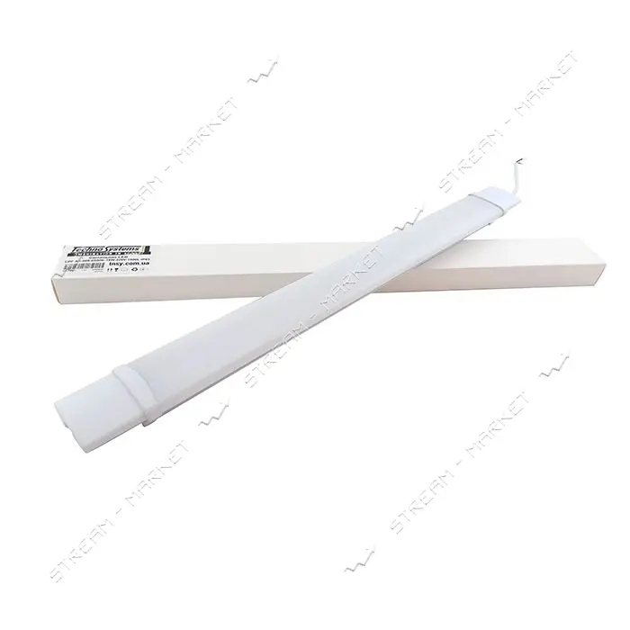 Светильник светодиодный линейный Techno Systems LED LPP-AS-600-6500K-18W-220V-1500L-IP65 ЛПП 2х600