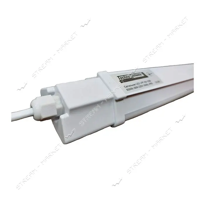 Светильник светодиод. линейный Techno Systems LED LPP-AS-1200-4000K-36W-220V-3000L-IP65 ЛПП 2х1200