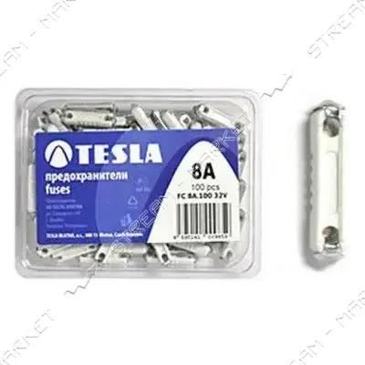 Предохранитель Tesla FC круглый 8А                                                                  