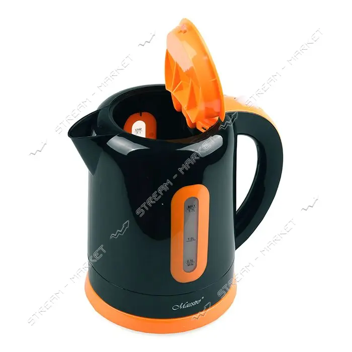 Электрочайник Maestro MR-040-BLACK пластик 2000Вт 1.7л                                              