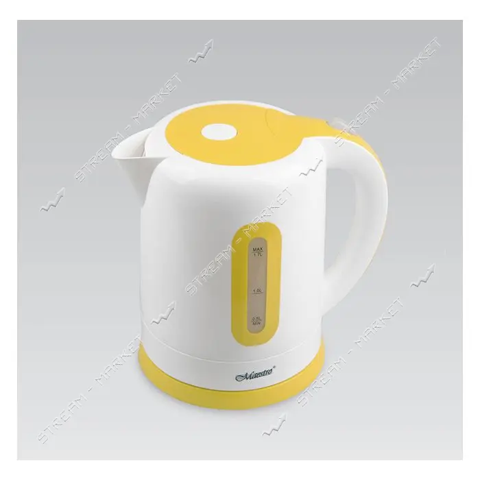 Электрочайник Maestro MR-040-WHITE пластик 2000Вт 1.7л                                              