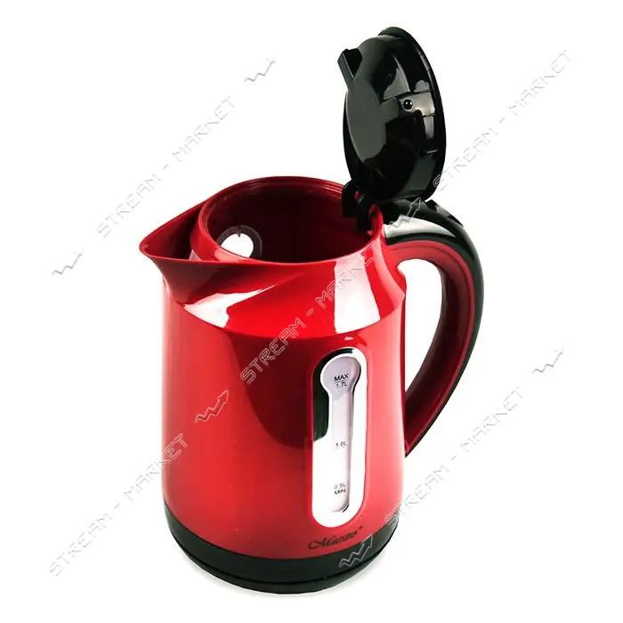 Электрочайник Maestro MR-041-RED пластик 2000Вт 1.7л