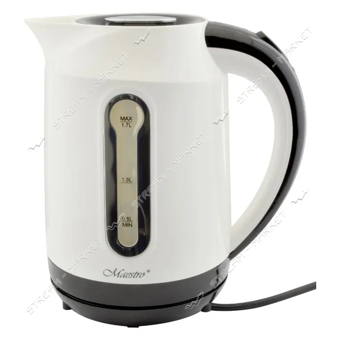 Электрочайник Maestro MR-041-WHITE 2000Вт 1.7л пластик                                              