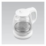 Электрочайник Maestro MR-055-WHITE стекло 1100Вт 1л