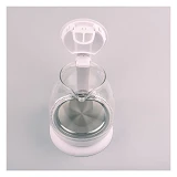 Электрочайник Maestro MR-055-WHITE стекло 1100Вт 1л