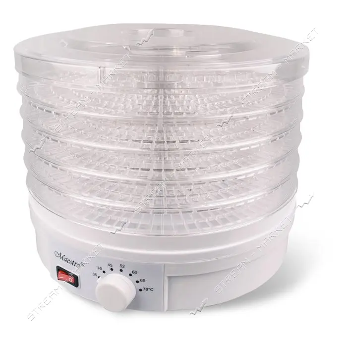 Сушка для овощей и фруктов Maestro MR-765 245Вт 5 ярусов