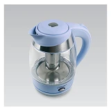 Электрочайник Maestro MR-065-BLUE стекло 1850-2200Вт 1.8л