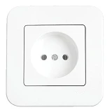 Розетка Viko 0007 ROLLINA белая                                                                     