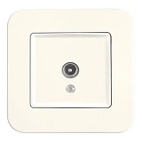 Розетка Viko 1060 ROLLINA проходная 12DB крем                                                       