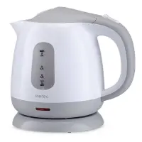 Электрочайник Metec EK-01PWG 900-1100Вт 1л пластик бело-серый                                       