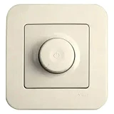 Диммер Viko 1094 ROLLINA 6-100w для LED ламп крем                                                   