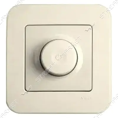 Диммер Viko 1094 ROLLINA 6-100w для LED ламп крем                                                   