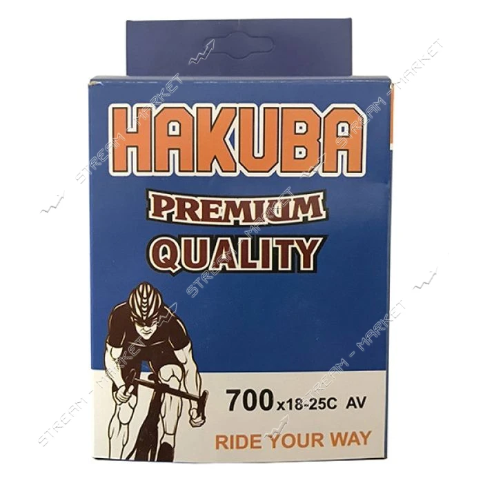 Камера велосипедная 700х18/25С Hakuba Турист                                                        