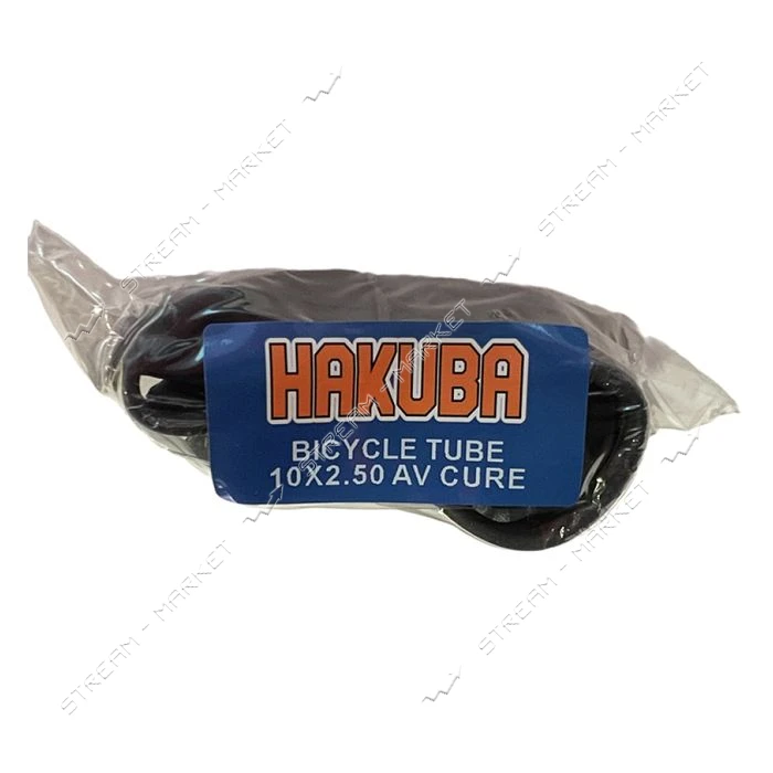 Камера для детской коляски/велосипеда 10x2.5 Hakuba AV CURE Г-образний сосок                        