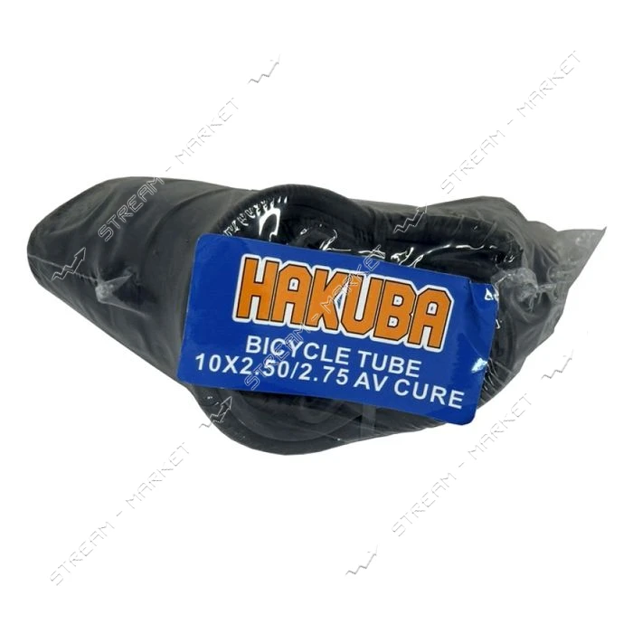 Камера для детской коляски/велосипеда 10x2.5/2.75 Hakuba AV CURE Г-образний сосок                   