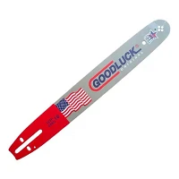 Шина для бензопилы GOODLUCK PRO 40см 16" 64 звена шаг 0.325 1.5мм 4 заклепки                        