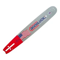 Шина для бензопилы GOODLUCK PRO 40см 16" 64 звена шаг 0.325 1.5мм 4 заклепки широкая                