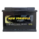 Аккумулятор New Formula Optima 74Ah Eв минус/плюс 680EN 276х175х190                                 