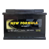 Аккумулятор New Formula Optima 74Ah Eв минус/плюс 680EN 276х175х190                                 
