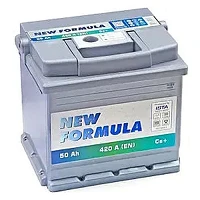 Аккумулятор New Formula Standart 50Ah минус/плюс 420EN 207х175х190                                  