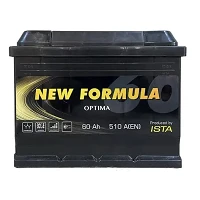 Аккумулятор New Formula Standart 60Ah минус/плюс 580EN 242х175х190                                  