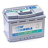 Аккумулятор New Formula Standart 77Ah минус/плюс 720EN 276х175х190                                  