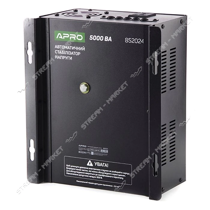 Стабилизатор напряжения APRO AVR-5000V релейный подвесной                                           