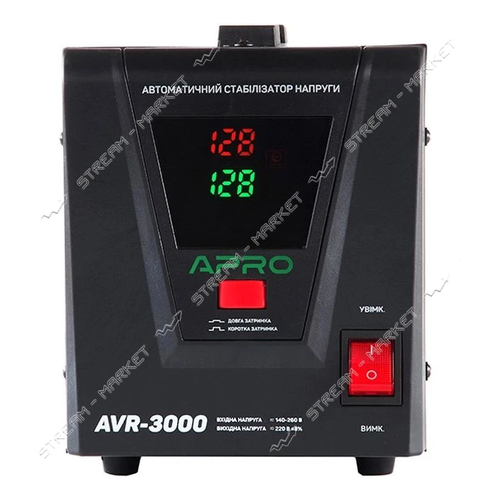 Стабилизатор напряжения APRO AVR-3000 релейный подвесной