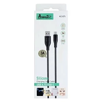 Кабель USB Avantis AC-87t Type-C Silicone 3A/1м черный                                              