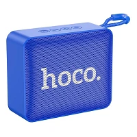 Bluetooth колонка HOCO BS51 Gold brick sports BT speaker блакитний