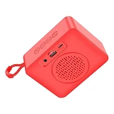 Bluetooth колонка HOCO BS51 Gold brick sports BТ speaker красный