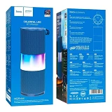 Bluetooth колонка HOCO HC29 Halo sports BT speaker блакитний