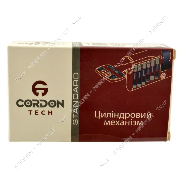 Секрет латунный CordonTech BM-80-G 40/40 лазерный ключ/ключ золото                                  