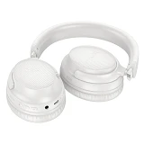 HOCO Bluetooth Навушники W53 Tone BT headphones, колір молочний